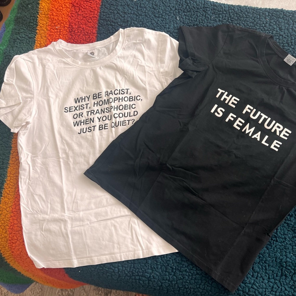 Activist Tees. Perfect for any women’s rally!